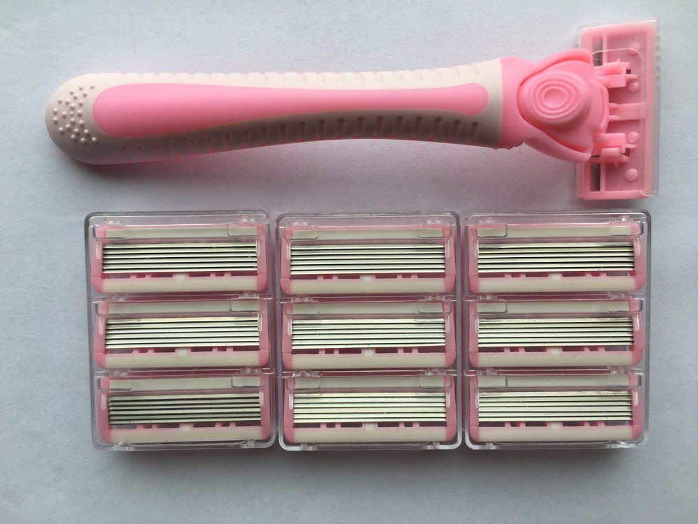 Shaving Razor 6 Blades Long Disposable Tools Razor for Men