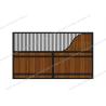 Buy cheap Bamboo Slat Infill Grill Bars Prefabricated Horse Stalls from wholesalers