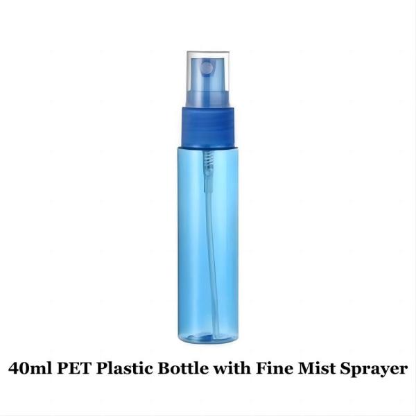 15ml 30ml 35ml 40ml 50ml PET Plastic Bottles Screen Printing and Pump Sprayers or Caps