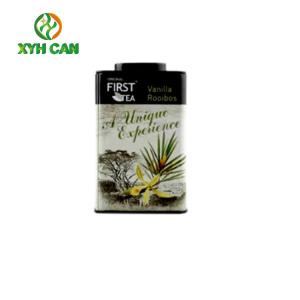China Tea Tin Can for Empty Bag Holder Cans Customized Size with SGS Certificate wholesale