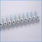 M2.6 Screws Fixed Push Pull Connection Non Fused Terminal Block 12 Ways T04-12S