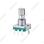 EC11 Metal Shaft Rotary Encoder With Push Button Rotary Switch From Taowaves