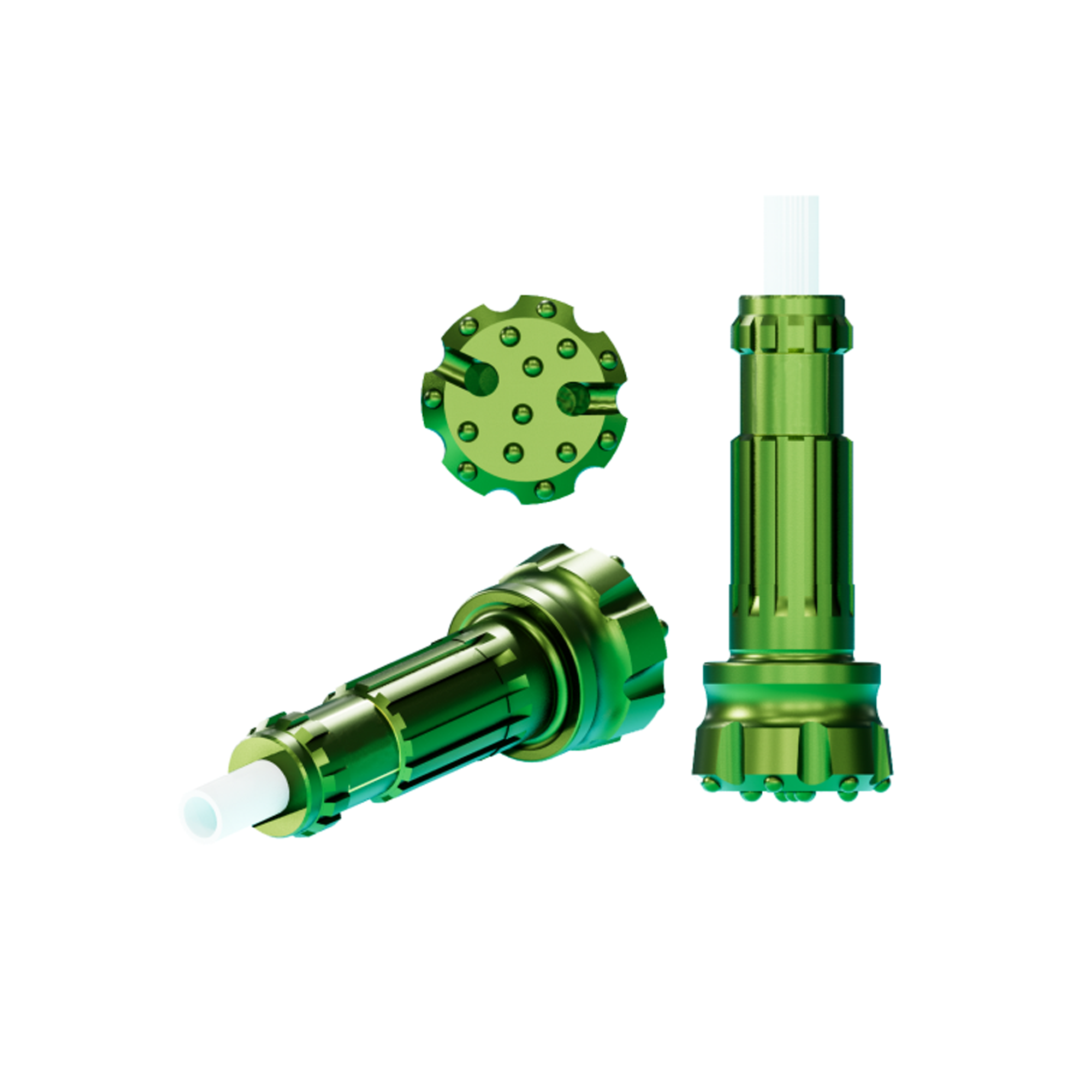 Epiroc COP 44 Gold DTH Hammer for Iron Ore Blast Hole Drilling with 4-inch Size and 12-spline Shank for 110-130mm Hole Range