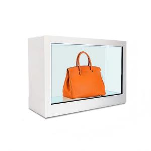 China 10 Point Touch Clear LCD Display Infrared Transparent LCD Display For Retail wholesale