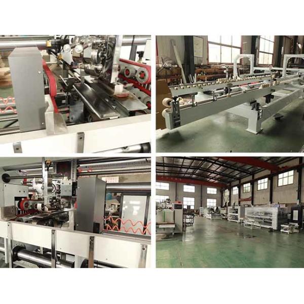 Large Size Corrugated Box Stitching Machine Double Pieces 600 Nail/Min