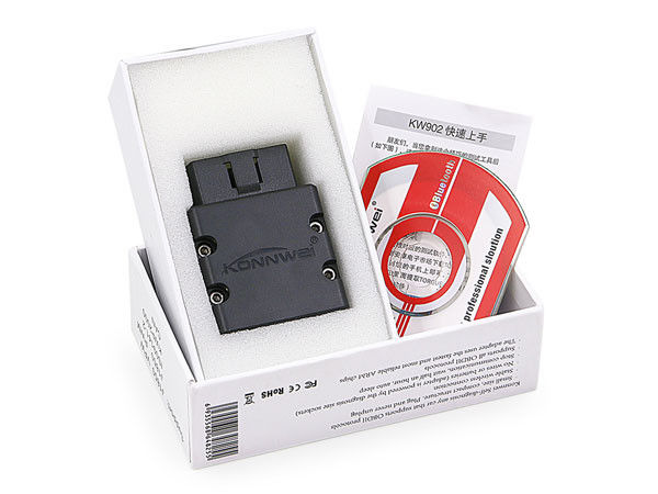 Small Size Car Diagnostic Scanner KW902 Bluetooth Autel Launch Ecu Car Repair Tools