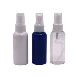 55mL PET Pump Bottle For Plastic Spray Bottles Personal Care Collar Material PET
