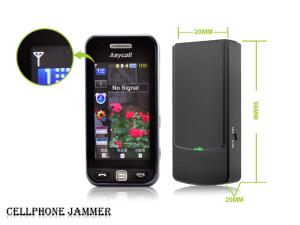 Mini Portable Mobile Phone Signal Jammer 3G/GSM/CDMA GPS Bluetooth WIFI 2.4G WLAN Blocker