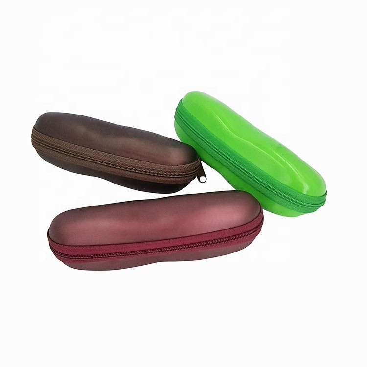 China Fashionable PU Leather Sunglasses Case Custom Logo EVA Sunglasses Case wholesale