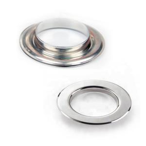 China Custom Aluminum Brass Metal Mesh Eyelet Curtain Rings wholesale