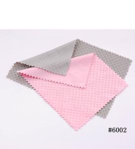 Durable Microfiber Eyeglass Customized Cleaning Cloth Gold Foil Printing 15cm