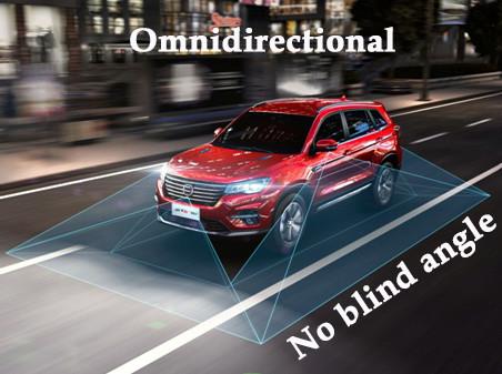 Quality Car Surround View Camera System 4 Cameras With Parking Monitoring for sale
