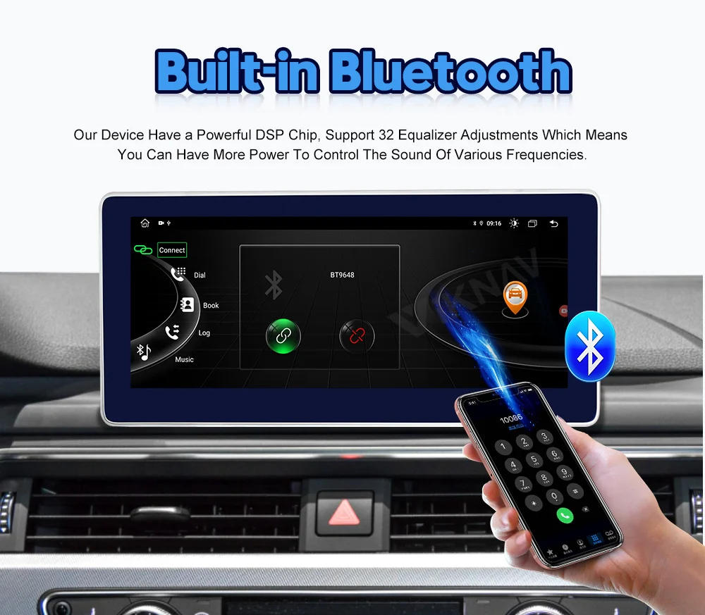 Viknav 2009-2021 A4L Audi Android Radio Car Stereo DVD Multimedia Player