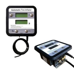Wall-Mounted Automatic Digital Tyre Inflator with 2 Displays to Show Preset & Actual Pressure (Indoor) E-010-OPS-DL-P-2-N