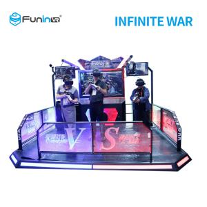 China Two Players 9D Virtual Reality Simulator VR Infinite War For Students wholesale