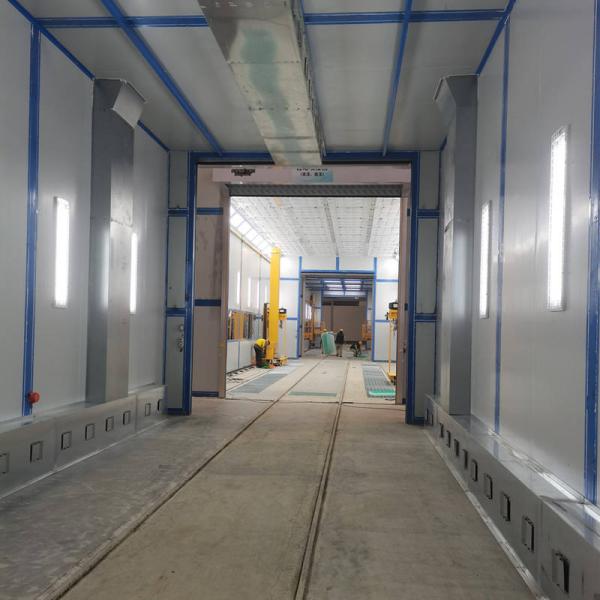 Electric Rolling Style Big Size Spray Booth Customizable Auto Spray Booth