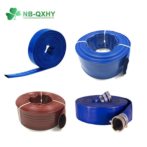 Agriculture Irrigation Industrial PVC Lay Flat Flexible Discharge Water Pump Hose