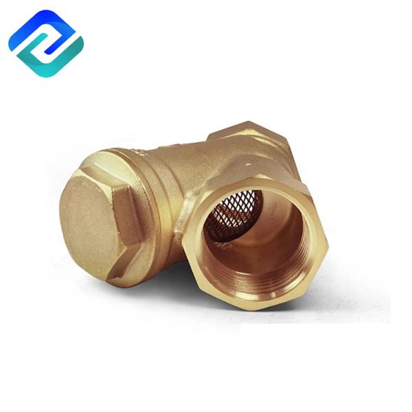 BSP 800PSI Y Strainer With Ball Valve Brass Wye Strainer Dn80