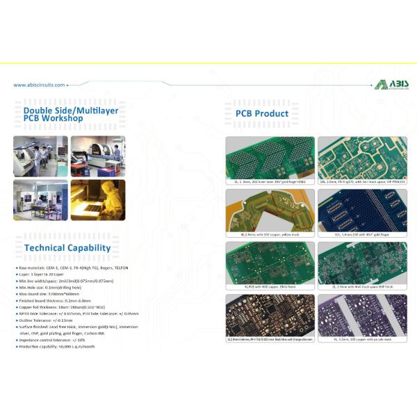 Blind And Buried 5g Motherboard Rigid ISO High Frequency PCB