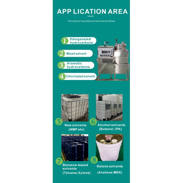 60L Smart Recycling Machine Solvent Regeneration Space Saving And Cost Reduction