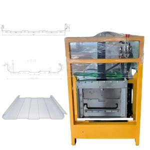 Portable KR18 Standing Seam SSR Roof Sheet Roll Forming Machine