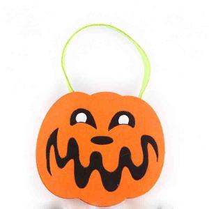 China Eco Friendly 25*42cm Halloween Felt Candy Bag With Handle wholesale