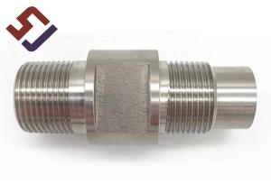 China Custom Stainless Steel Nipple Pipe Fittings Investment Casting for Valve Pump wholesale