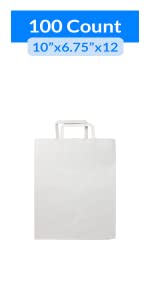White Bistro Bag
