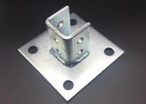 China HDG Galvanized Unistrut Base Plate Carbon Steel Electrogalvanized wholesale