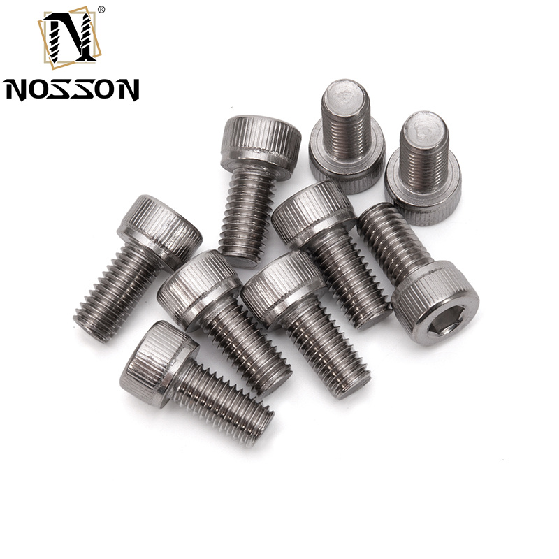 Stainless Steel M3 14mm Inner Hexagonal Screws Full Thread DlN912 Cup Head Socket Hex Bolts Metric Measurement Plain Finish