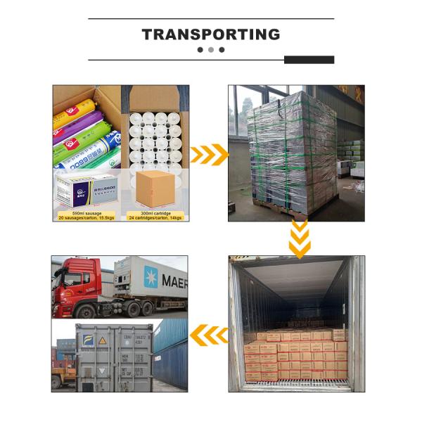 Multi-purpose Concrete Bonding Structural Glassing Neutral Silicone Sealant Adhesive