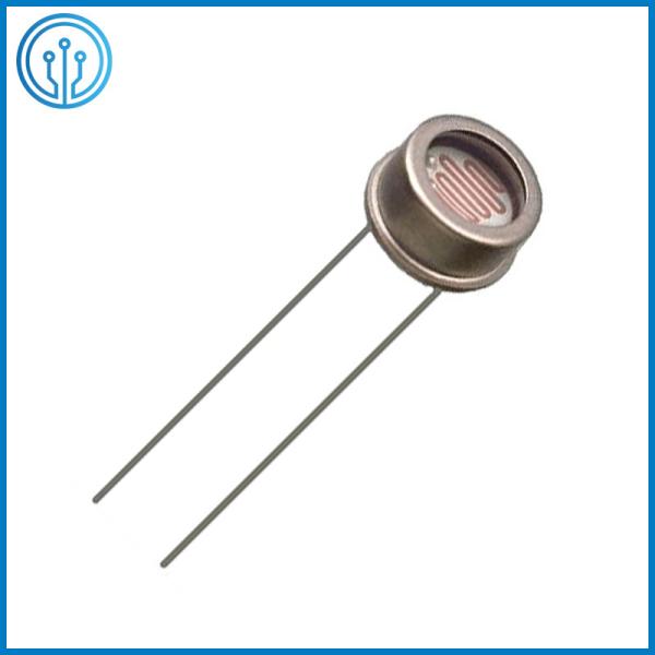 Quality 5MM Radial Metal Housing PIR Sensor Module Photocell 70C LDR Light Sensor for sale