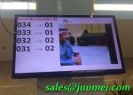 Automatic Queue Management Call System With 42" LCD Display For Bank