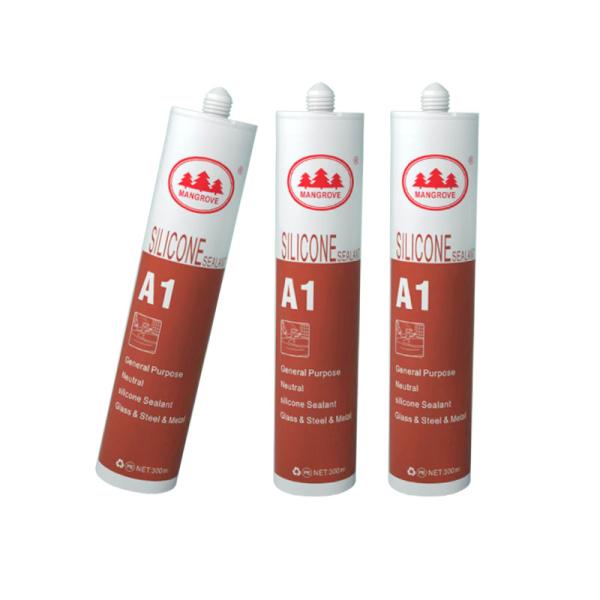 Quality Glass Glue Acidic Silicone Sealant Gray Black White Transparent UV Resistant for sale