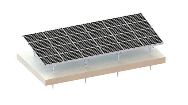 Quality A2-70 Aluminium Solar Mounting Structure 88m/S Ground System for sale