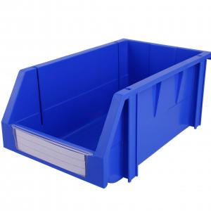 Customized Color Plastic Storage Bin for Stacking Office Organizer in Workshop Spare