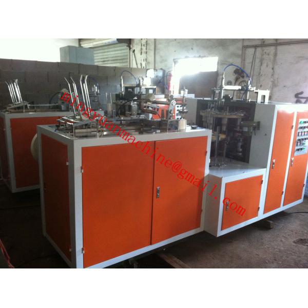 Electricity Heater Customized Automatic Paper Cup Machine / Paper Cup Forming Machine