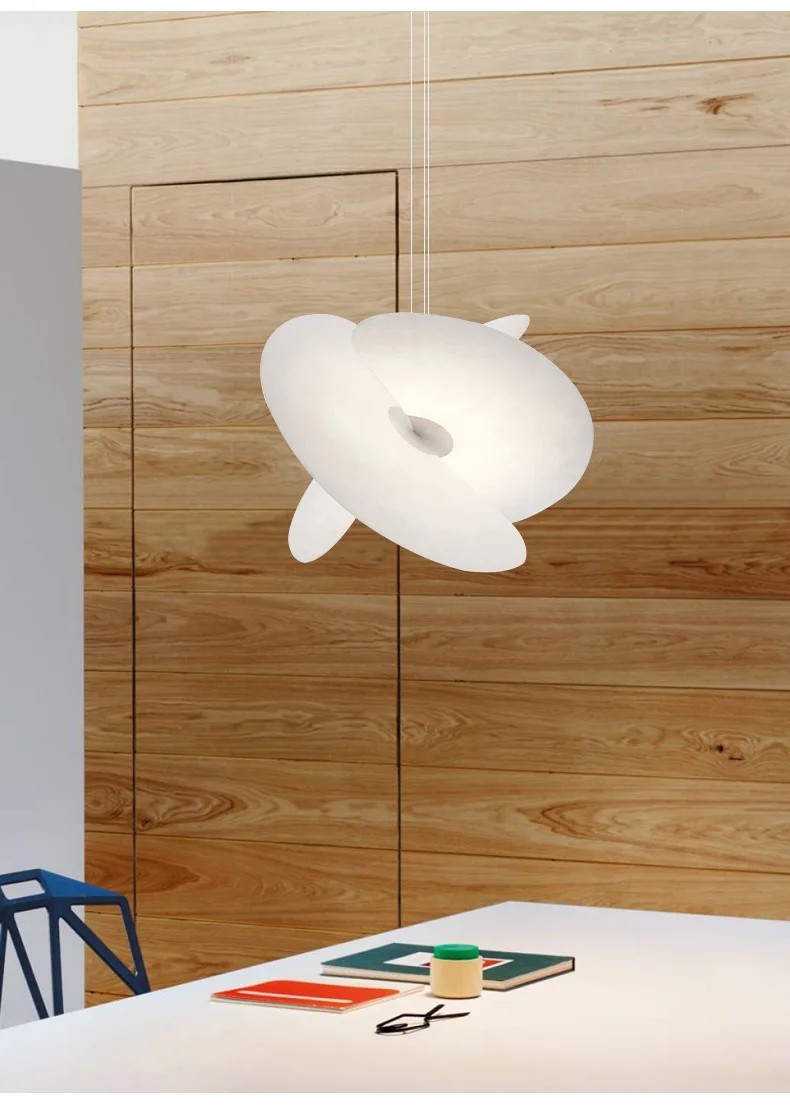 Luceplan Levante Pendant Light Nordic Silk Chandelier Illa Apartment Duplex Staircase chandelier guzhen(WH-AP-550)