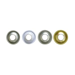 Gold White Color Aerosol Can Cone 60mm Tin Can Tops High Pressure