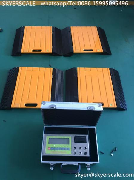 Quality Wireless Portable Weighing Scale For Trucks 30 Ton Vehicle Weighing Pads for sale