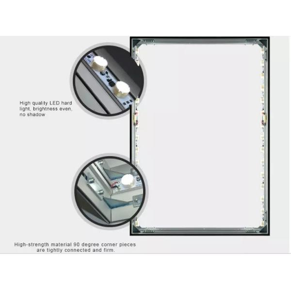 Wheeled PMMA Panel 15W LED Advertising Light Box