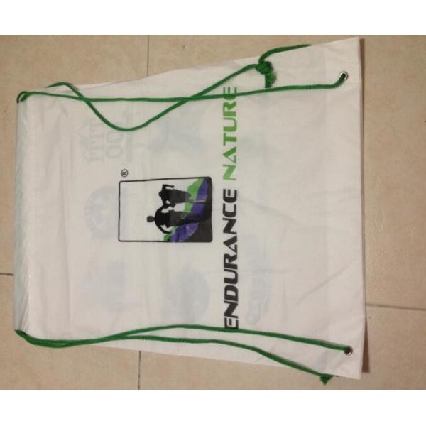 Biodegradable draw string pe bag logo printed poly pouch drawstring bags wholesale,outdoor plastic drawstring bag for sp
