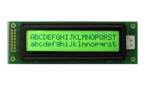 No Backlight Character LCD Module For Industrial Instruments Positive / Negative Mode