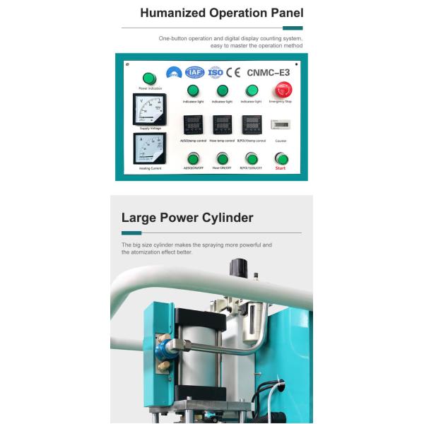 11MPa Polyurethane Spraying Machine 139kg Adjustable Feed Rate CNMC-E3