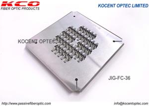 China Fiber Optic Connector Polishing Jig / FC UPC APC For Patch Cord Grinding Machine wholesale