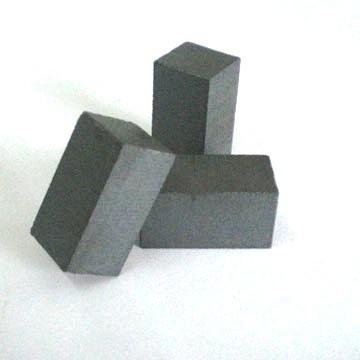 Quality SrO 6Fe2O3 Hard Ferrite Block Magnet For Textile Weaving Machine for sale