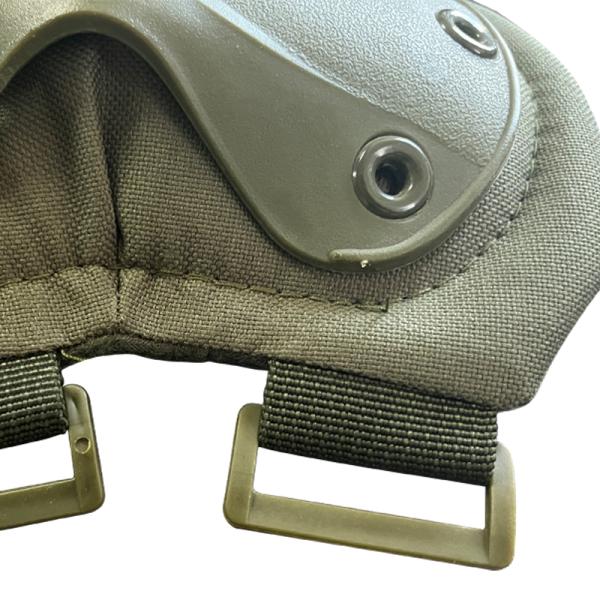 4 Pieces Hard Shell Adjustable Knee Elbow Pads Universal Applicable People's Favorite