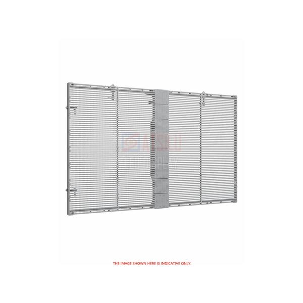 P4.81mm Transparent Led Video Wall / Rental Or Fixed Glass LED Screen Wall