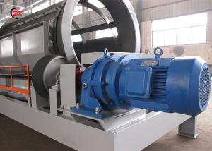 Material Primary Vibratory Screen Separator 0.8M Diameter Compost And Stone Drum Sieve
