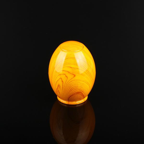 Contemporary Wood Grain Printing Plastic Toothpick Holder For Home